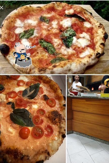 Pizzeria da Alfonso si caratterizza per la cibo e interni
