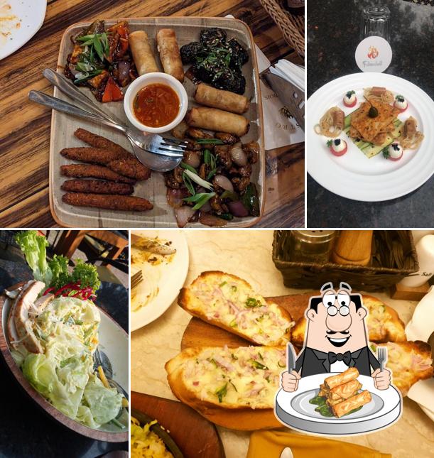 Spring rolls at REBOOT By Bistro Flamme Bois - Pakhowal Road