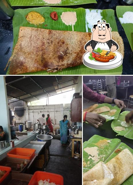 Meals at Velu Mess, Vegetarian Hotel