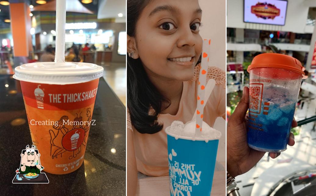 Food at The Thickshake Factory