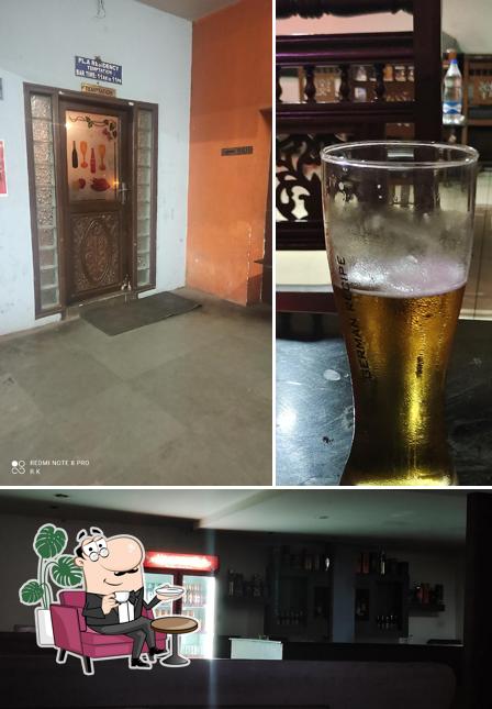 The interior of PL.A A/C Bar