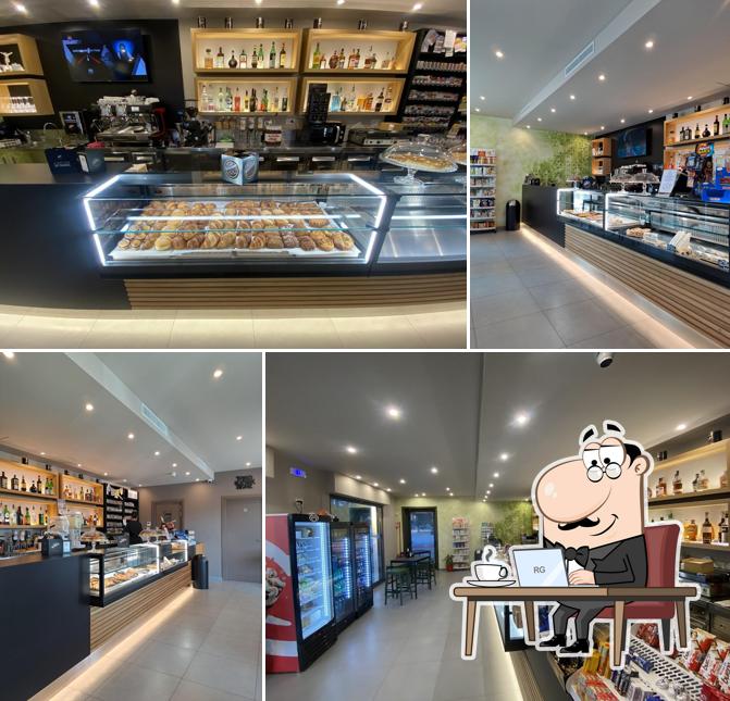 Gli interni di Convertini Cafè