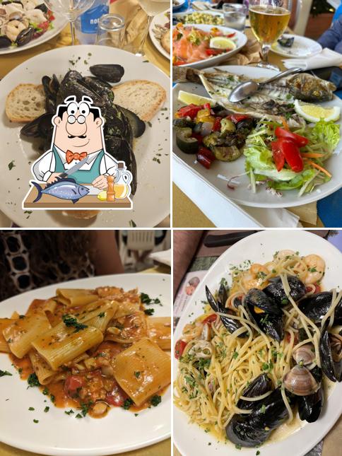 Salmone grigliato al NGOCHI beach food