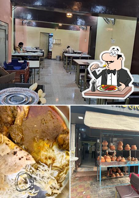 Among different things one can find food and interior at Shahi Champaran Meat House