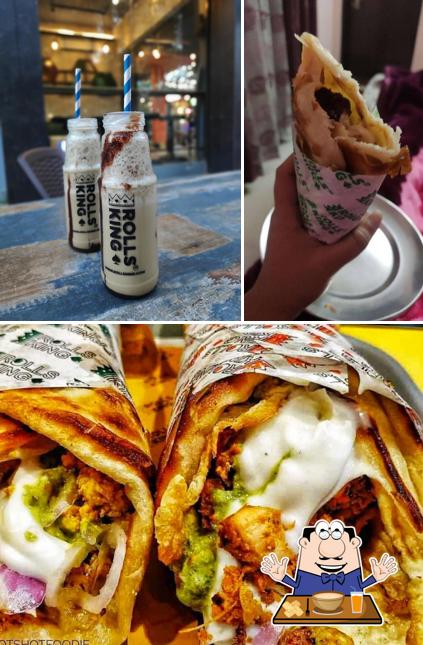 The restaurant's food and beverage