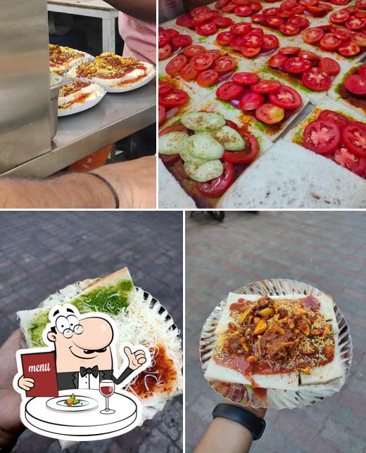 Food at Vasukaka Ni Sandwich