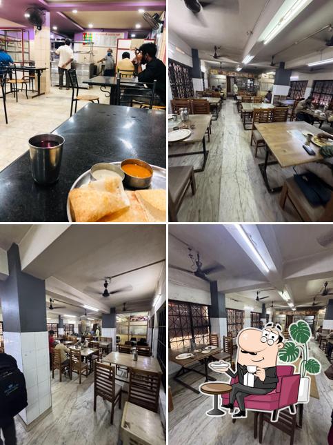 The interior of Kairali Restaurant