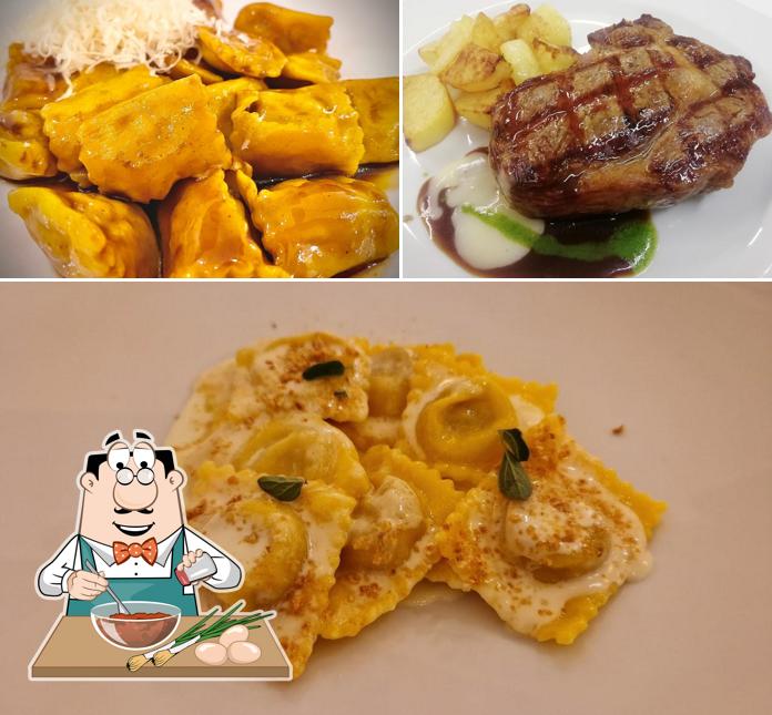 Ravioli al Osteria Aporti L'amministrazione