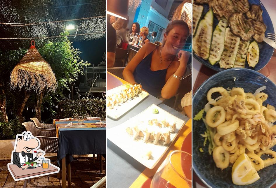 Cibo al Aquarius Mediterranean Restaurant Sushi Lounge Bar