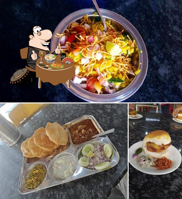 Food at Hotel Samruddhi Misal