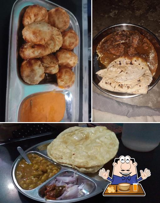 Food at spicy momo restaurant & guest house