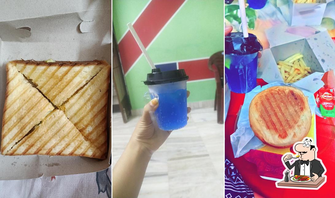 Meals at Saudi cafe