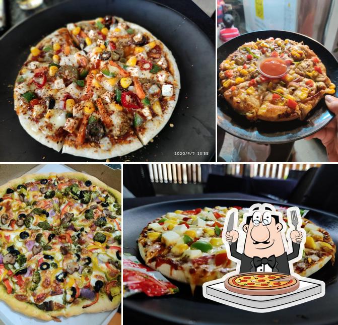 At Snack O' Pedia, you can try pizza