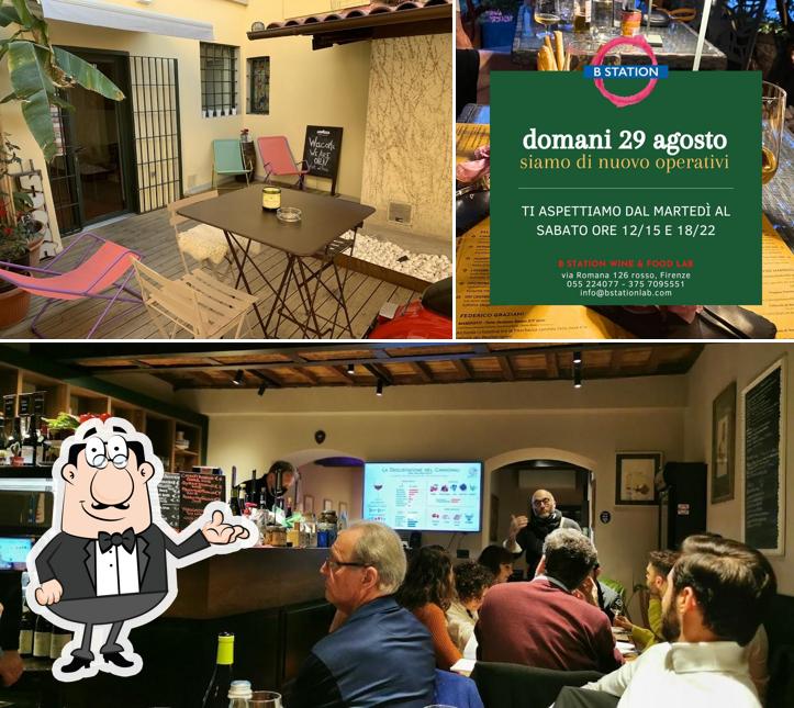 Dai un'occhiata agli interni di B Station Wine & Food LAB