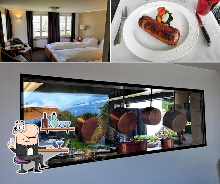 Dai un’occhiata alla immagine che mostra la interni e cibo di Hotel Friedheim