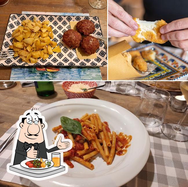 Penne al N'copp 'a terra