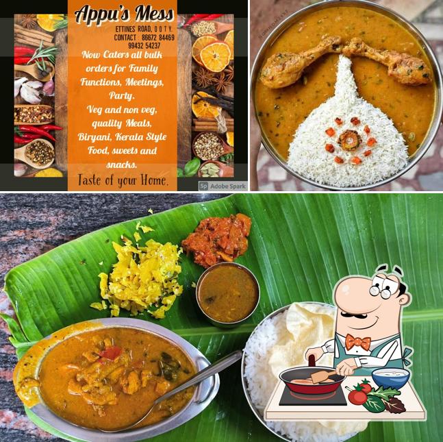 Chicken curry at Appu's Mess