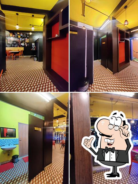 Check out how God's Own Burger Broasted looks inside