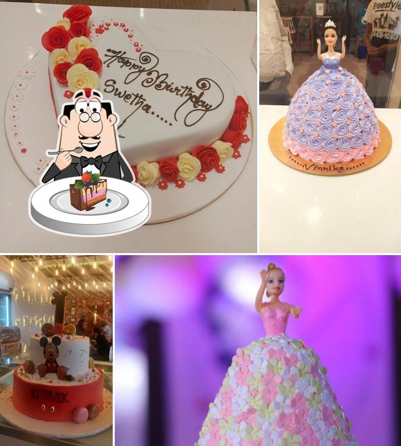 Chocolate cake at 7th Heaven