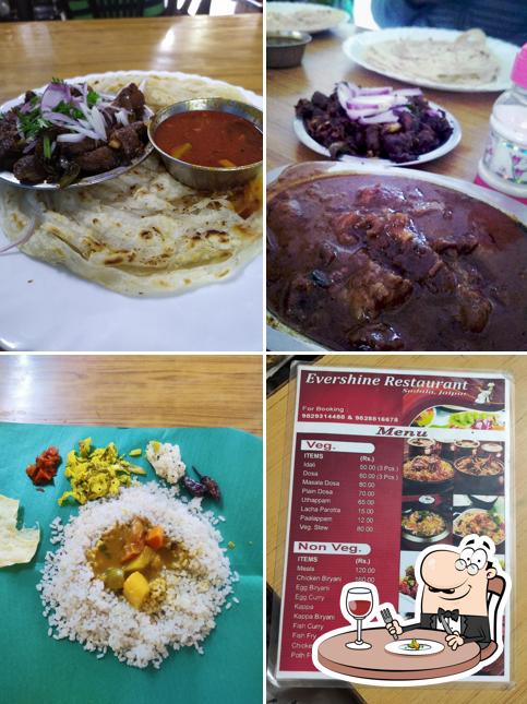 Food at Evershine Kerala Restaurant