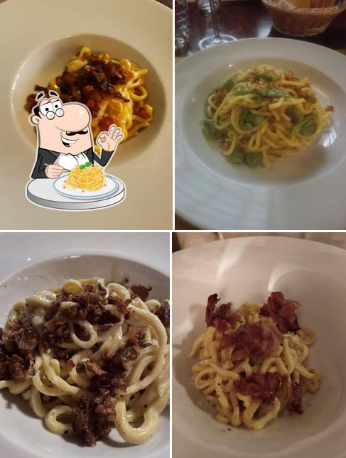 Spaghetti alla carbonara al Balebuste