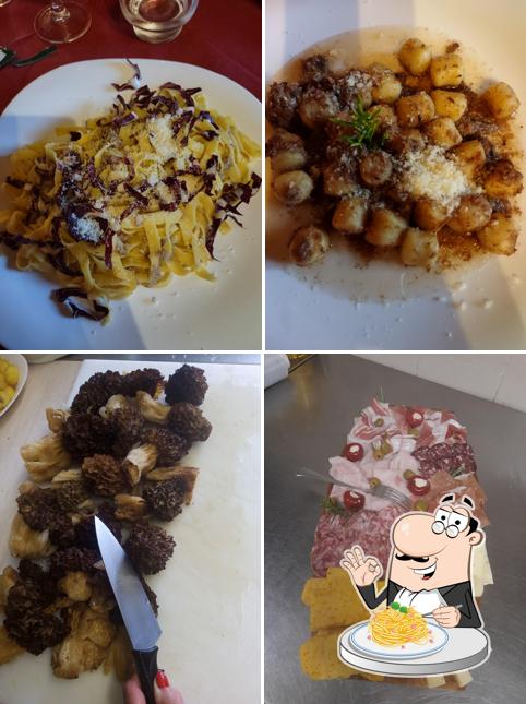 Spaghetti alla carbonara al Bar trattoria all'Isola