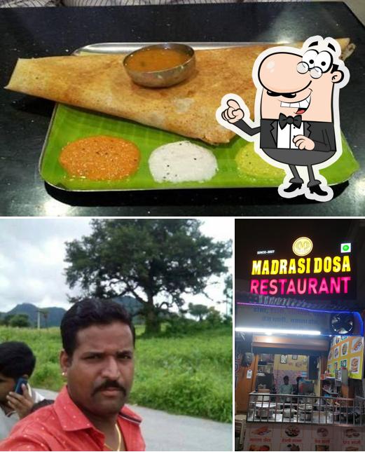 The interior of Madrasi Dosa Center