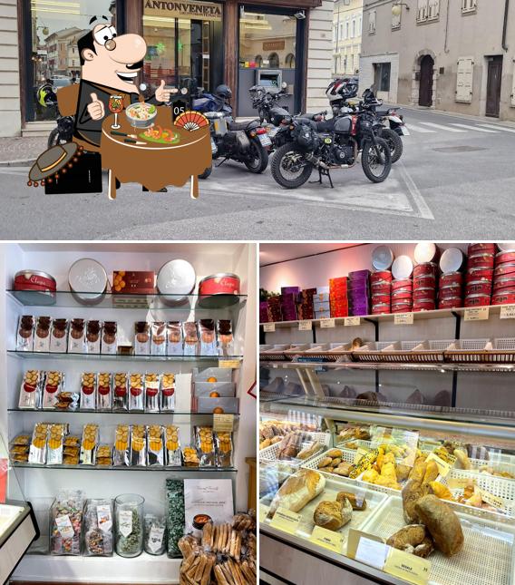 Tra le diverse cose da Panificio Bonelli di shehu Reshit Chiarosa" si possono trovare la cibo e interni