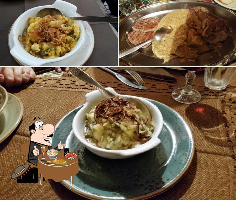 Platti al Ristorante Vecchia Combo