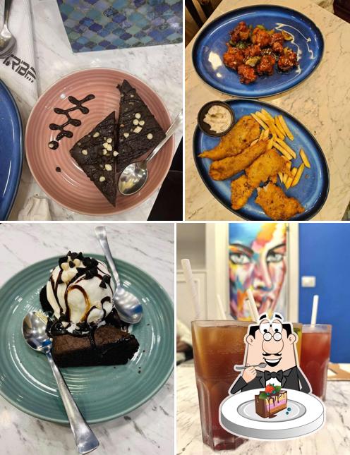 Chocolate cake at Tribe