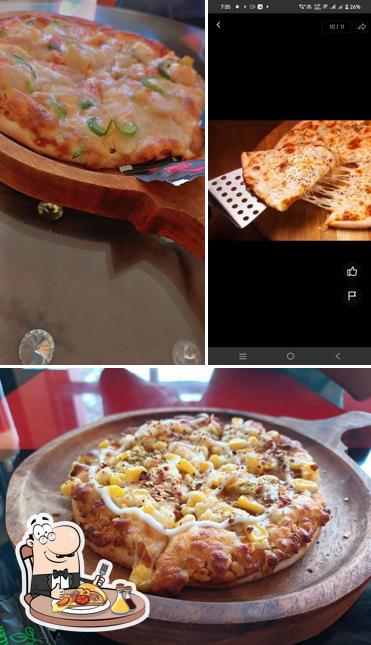 Get pizza at Zoop Cafe Gubbi