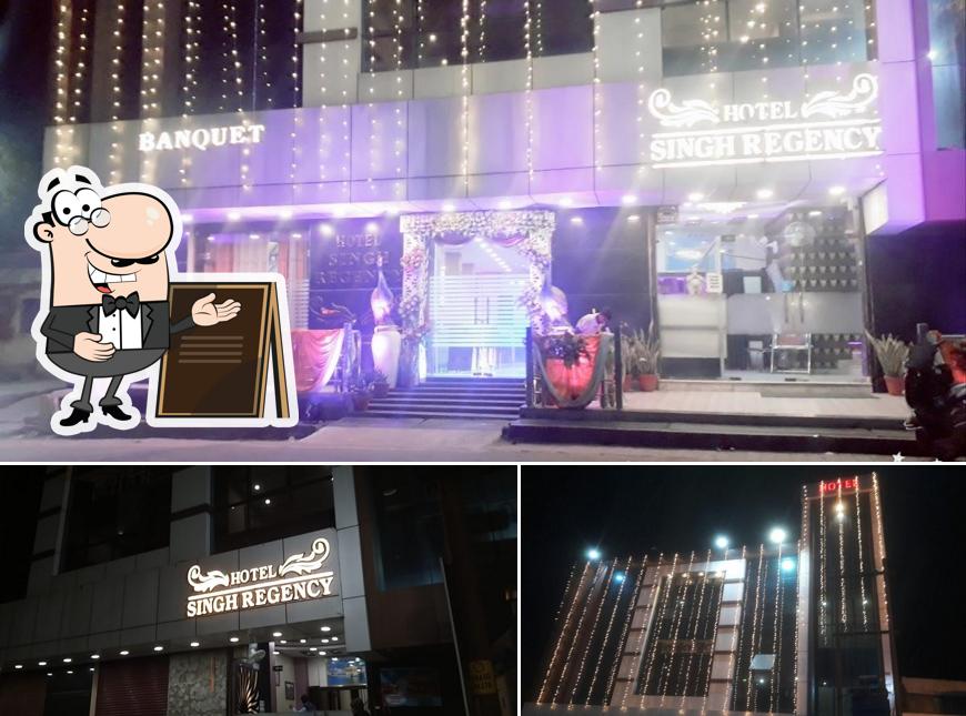 The outside part is an important feature of Singh Foods- By Hotel Singh Regency
