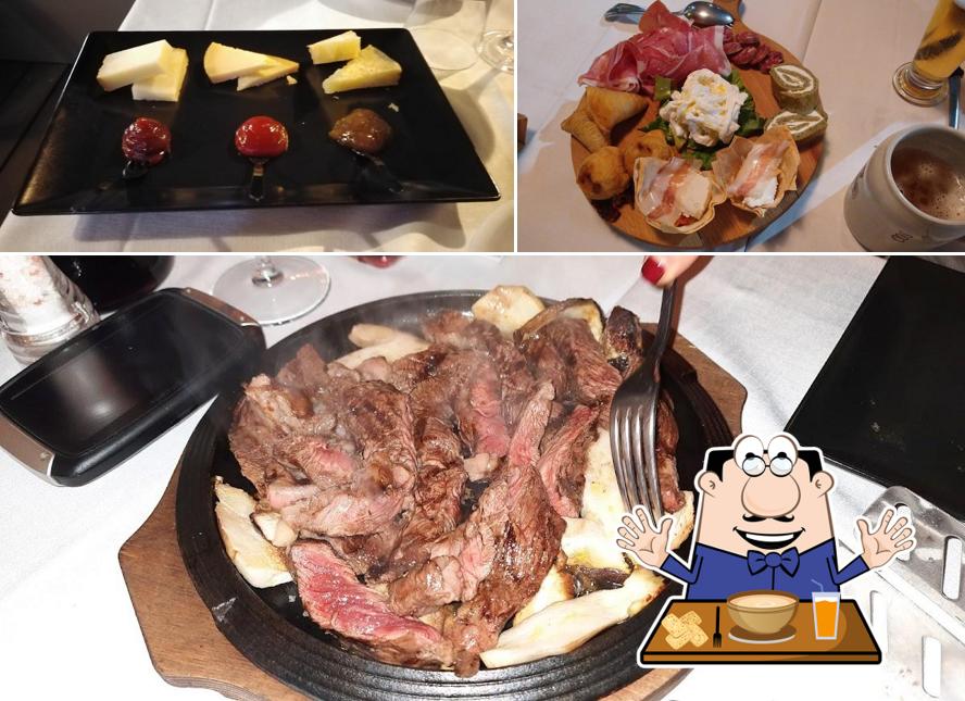 Burrata al Antipasteria Braceria Cora d'Zia