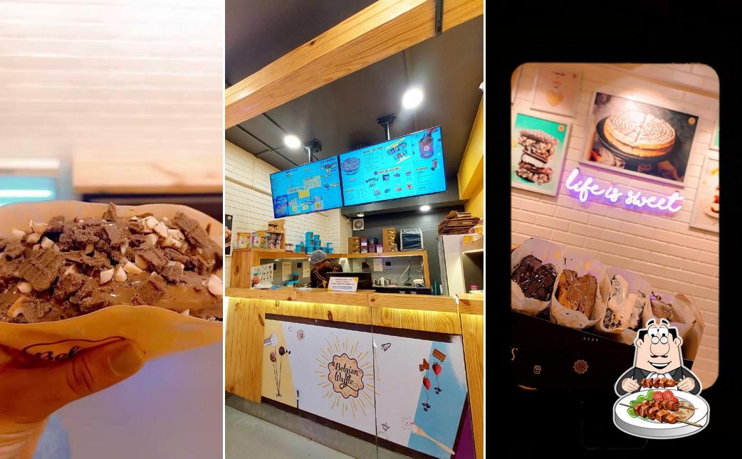 Food at The Belgian Waffle Co