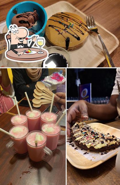 Meals at Vanthaas Waffles & Boba Café