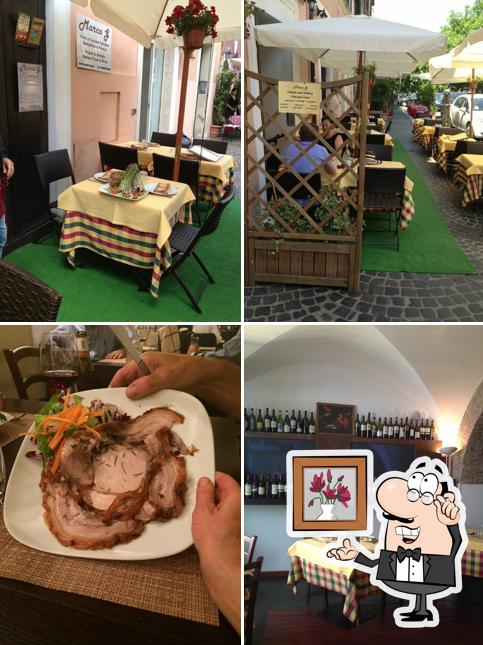 Gli interni di Marco G Osteria