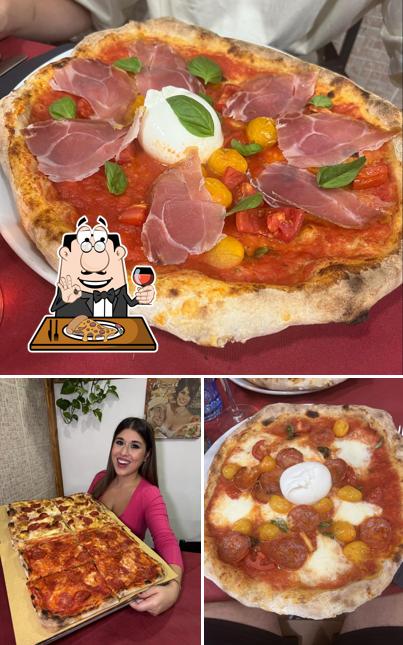 Scegli tra le molte varianti di pizza