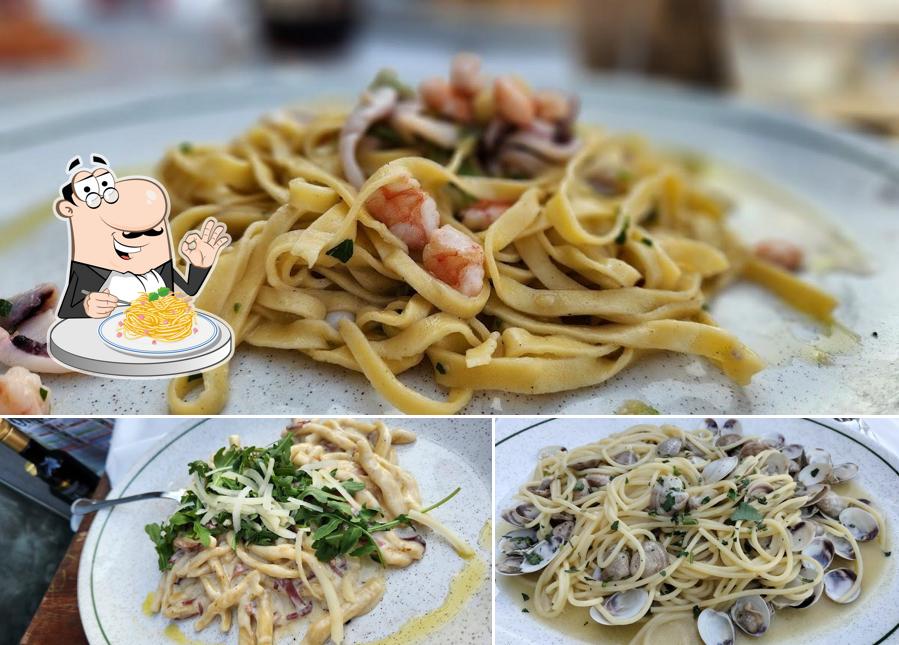 Spaghetti alla carbonara al Ristorante Quelli di Paolino