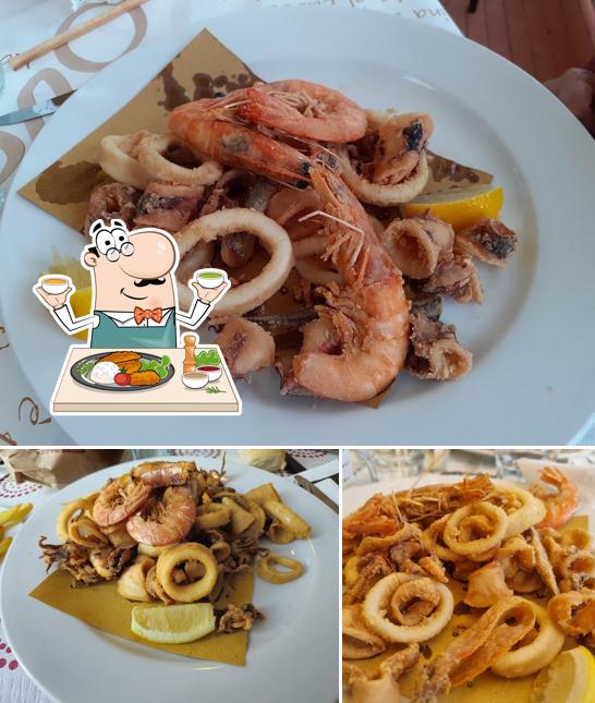 Calamari fritti al TRATTORIA COCCOBRILLO