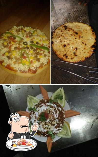 Order pizza at bagicha dhaba and line hotal