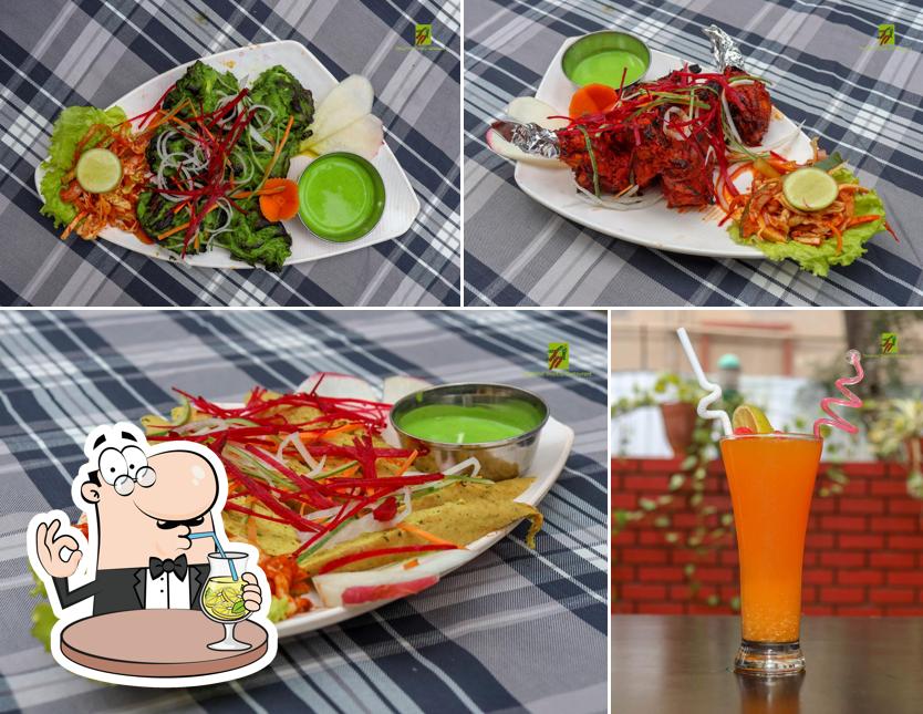 Check out the picture depicting drink and food at Tamarind