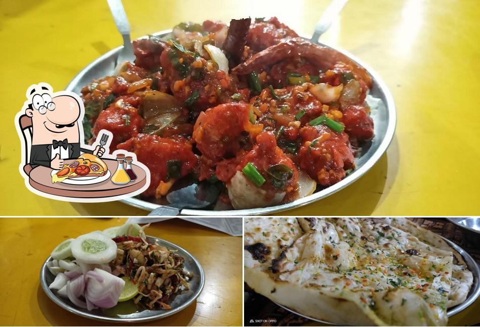 At Khushboo Dum Biryani, you can try pizza