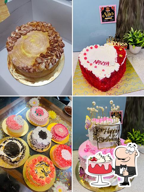 Red velvet cake at Nilu's Cakes & Bakes