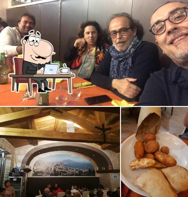 Dai un'occhiata agli interni di Pizzeria Rosticceria Noi di Napoli di Leopardi Giuseppe