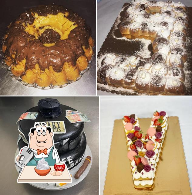 Pasticceria Iacobucci serve un'ampia varietà di dessert