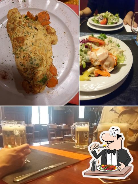 La immagine della cibo e birra di Strassburgerhof