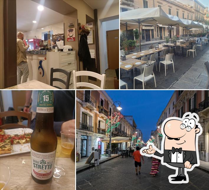 Gli interni di Focacceria Santoro