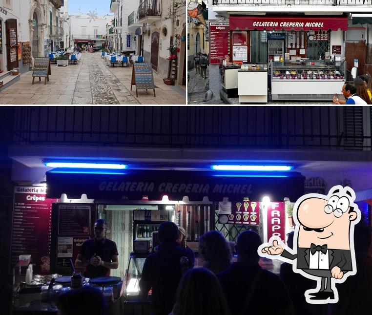 Dai un'occhiata agli interni di Gelateria & Creperia - Michel