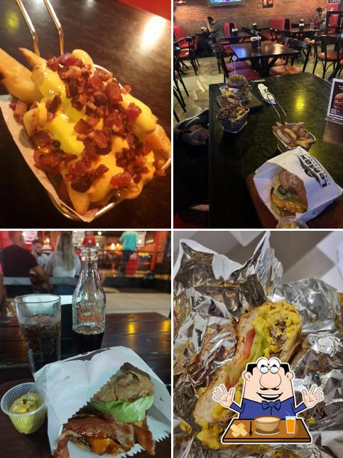 Platos en LeMax Hamburgueria - Abelardo Bueno