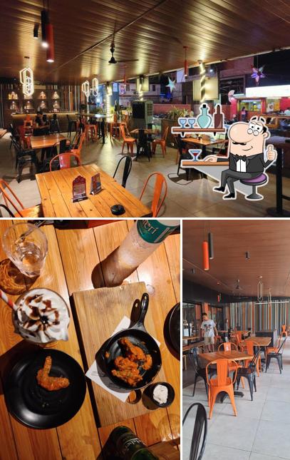 The interior of RocoMamas Goa
